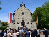 Diese fand nicht in der Ausstellung sondern in der benachbarten neuen Hornauer Kirche statt. Foto: Jürgen Moog