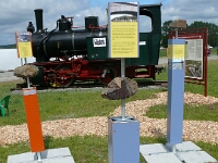 Die Stationen sind mobil kinzipiert und können auch auf Reisen gehen: hier in Wetzlar wurden sie am Hessentag 2012 präsentiert.
