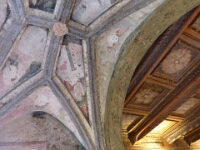 Detail der Ausmalung der oberen Stube.