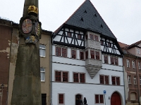"Lutherhaus", Neustadt an der Orla. Westgiebel.