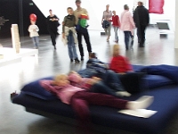 ... schwebende Bett.